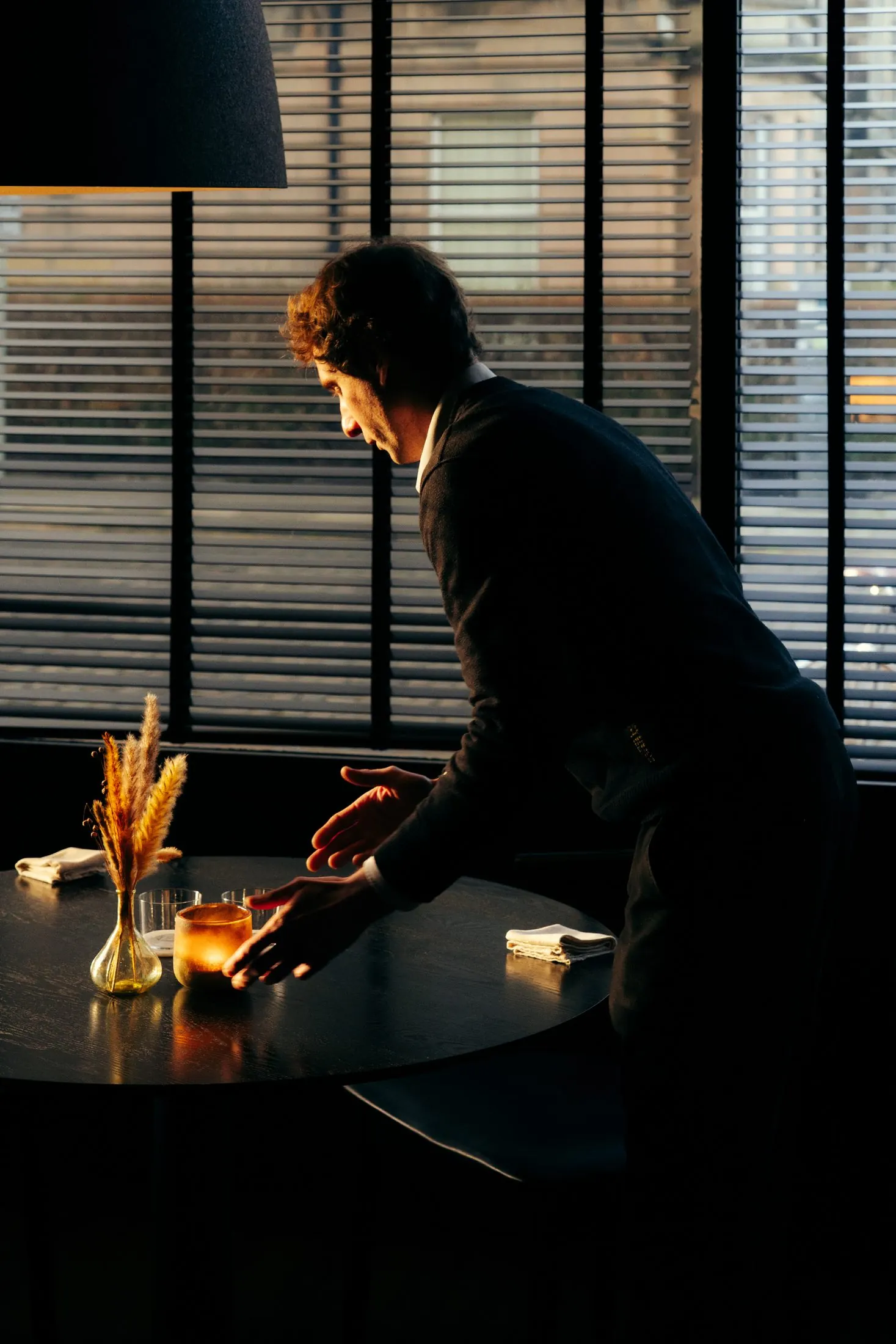 The dining room at Cardinal, Edinburgh